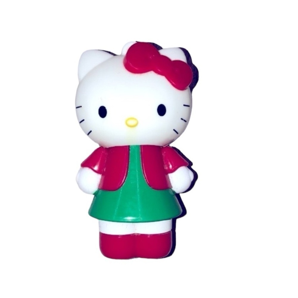Vintage hello Kitty hard plastic toy